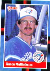 1988 Donruss Baseball Cards    197     Rance Mulliniks